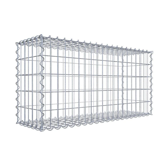 Set économique 3x gabions 100 cm x 50 cm x 30 cm (L x H x P), mailles 5 cm x 10 cm, spirale