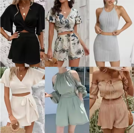 Liquidation de vêtements pour femmes, vente en gros, robes décontractées, T-shirts, Ropa, emballage mixte, livraison aléatoire, vêtements en Stock