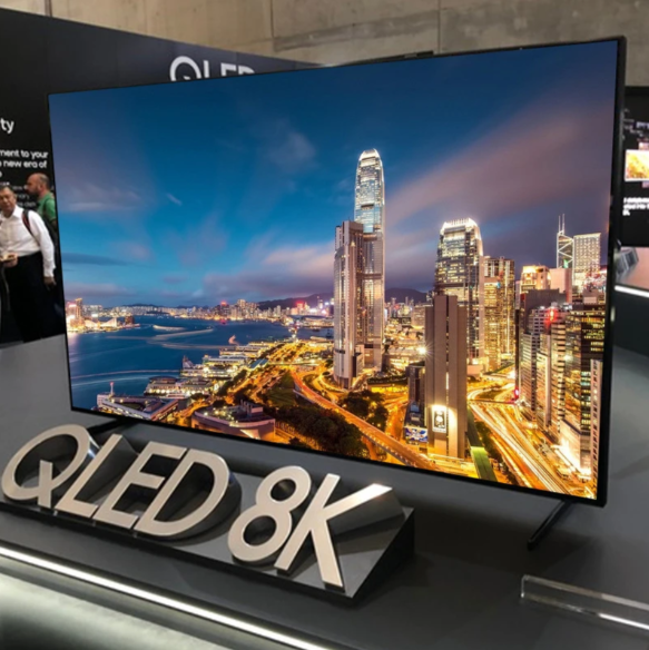 QLED télévision commerciale sans cadre télévision Lcd 85 pouces 8k panneau Led intelligent