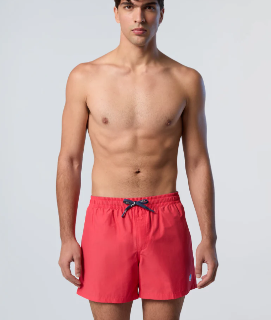 Produit : Short de bain avec écusson logo